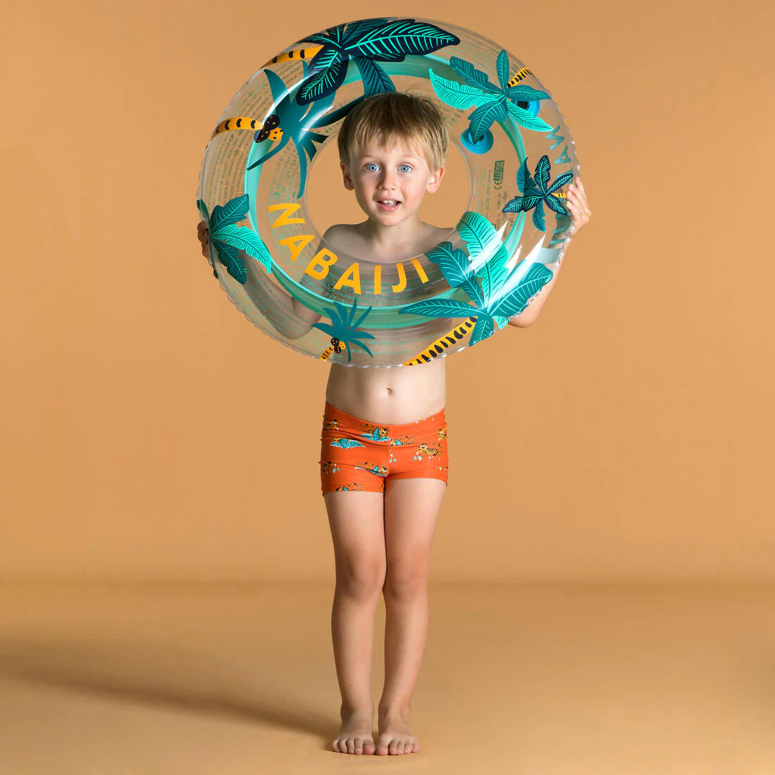 Baby/Kids’ Swim Shorts - Blue Crab Print - Image 38