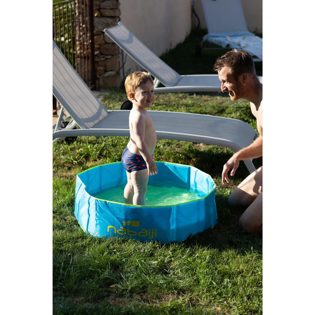 Baby/Kids’ Swim Shorts - Blue Crab Print - Image 53