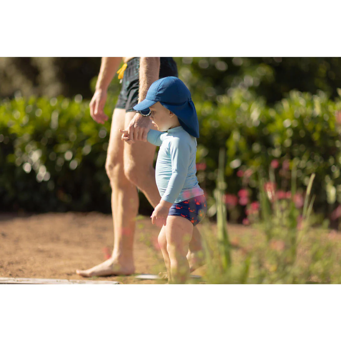 Baby/Kids’ Swim Shorts - Blue Crab Print - Image 71