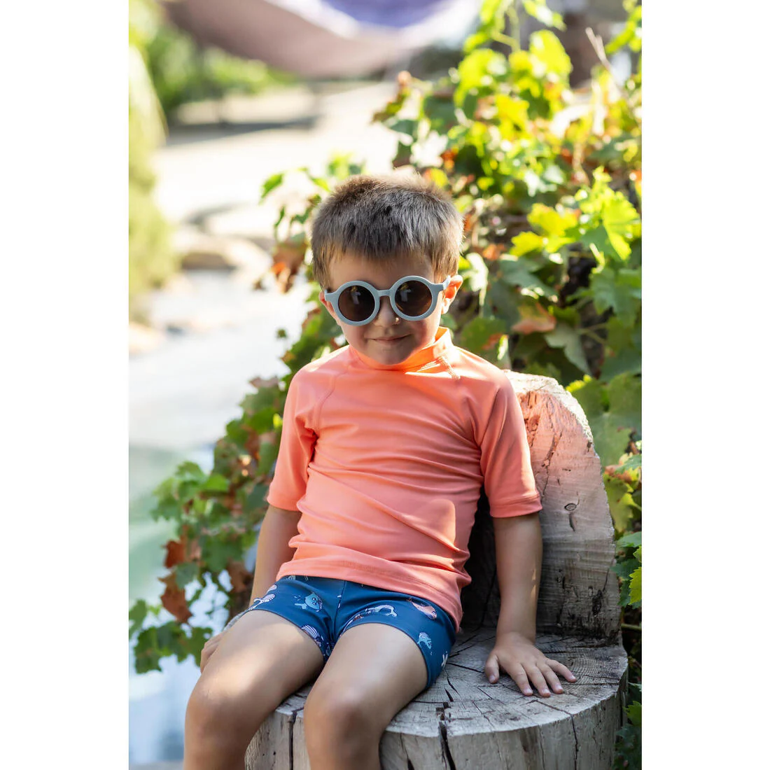 Baby/Kids’ Swim Shorts - Blue Crab Print - Image 73