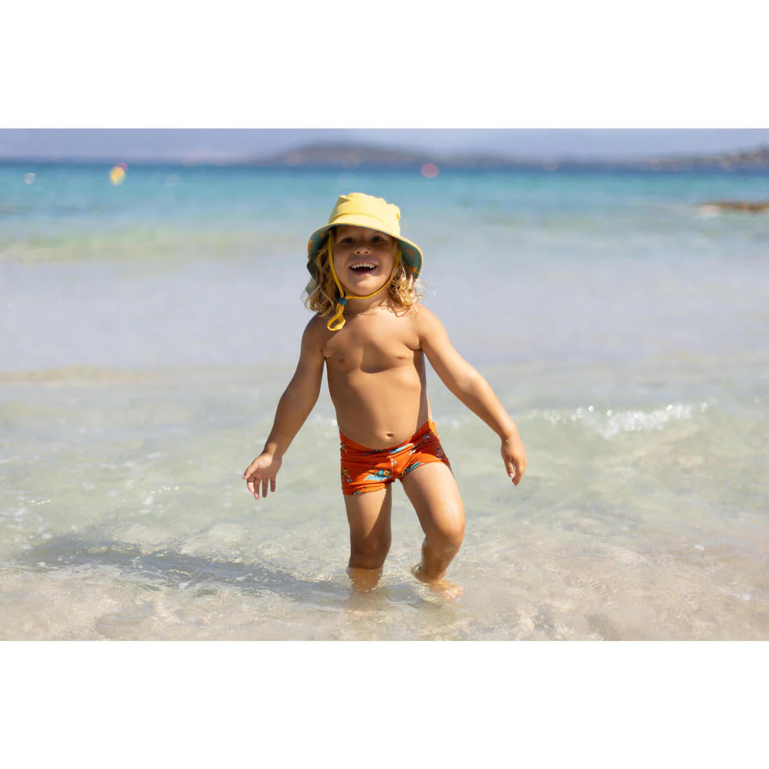 Baby/Kids’ Swim Shorts - Blue Crab Print - Image 75