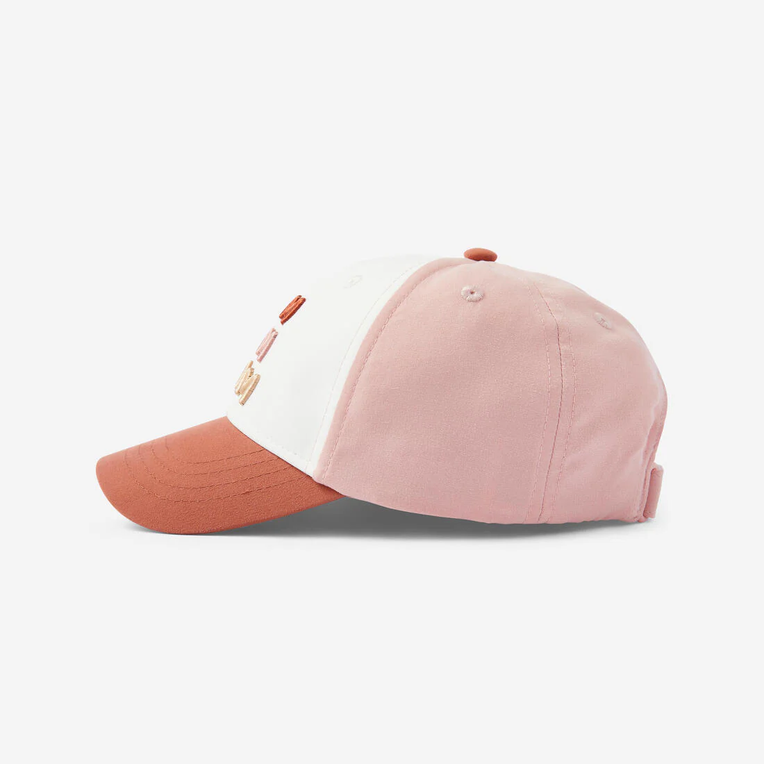 Baby's Unisex Adjustable Multisport Cap - Pink White Terracotta - Image 19