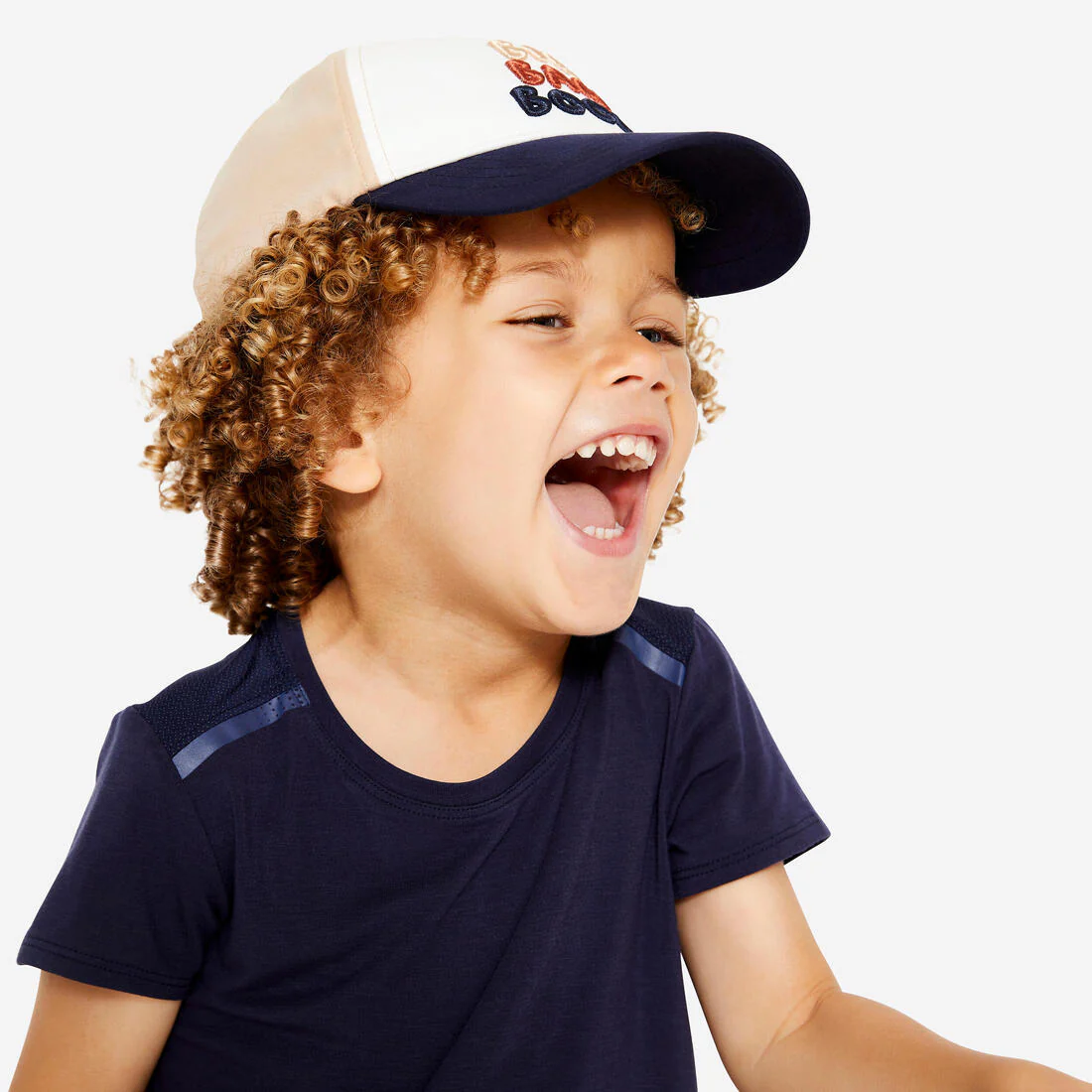 Baby's Unisex Adjustable Multisport Cap - Pink White Terracotta - Image 31