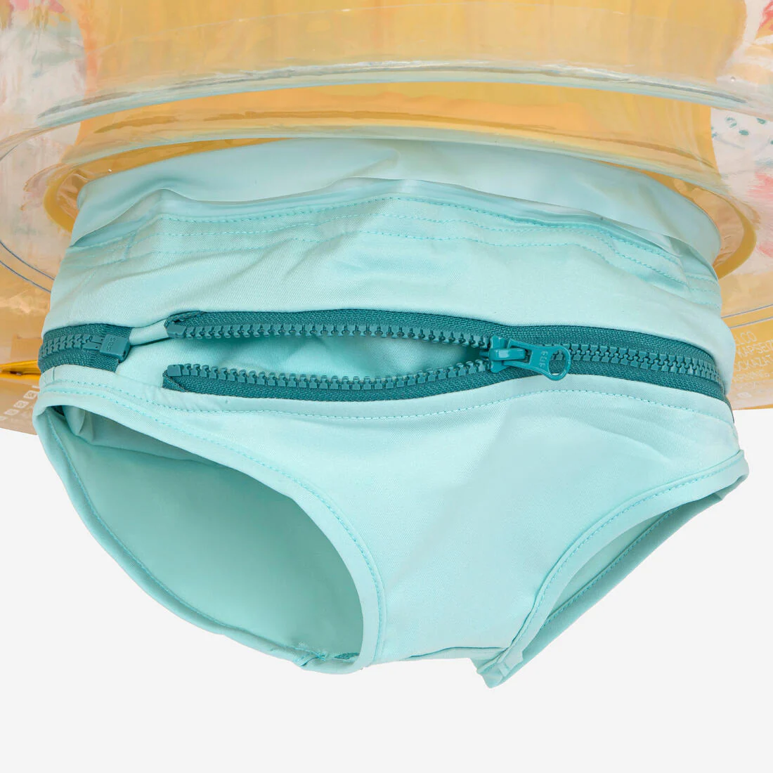 Baby seat swim ring with handles 7-15 kg - allfish yellow - Image 7