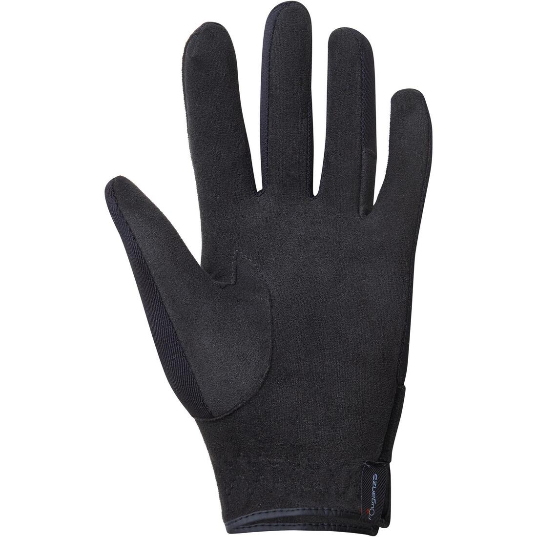 Basic Kids' Horse Riding Gloves - Image 4