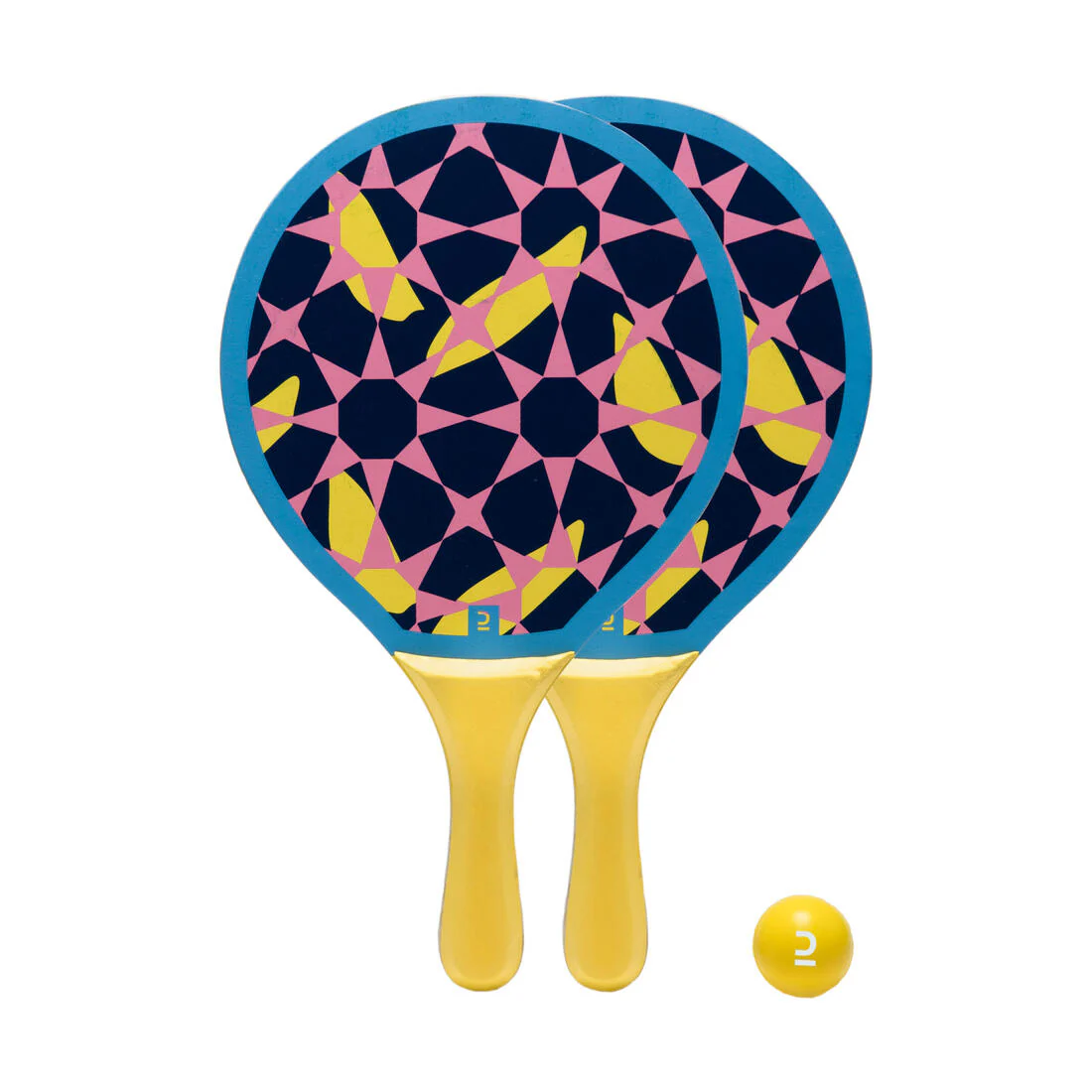 Beach Tennis Racket Set Woody Racket - Image 32