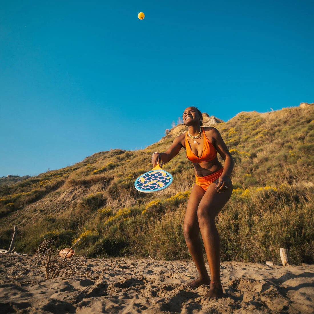 Beach Tennis Racket Set Woody Racket - Image 36