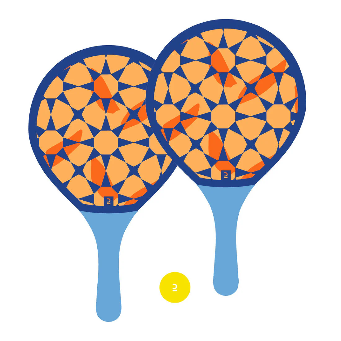 Beach Tennis Racket Set Woody Racket - Image 4