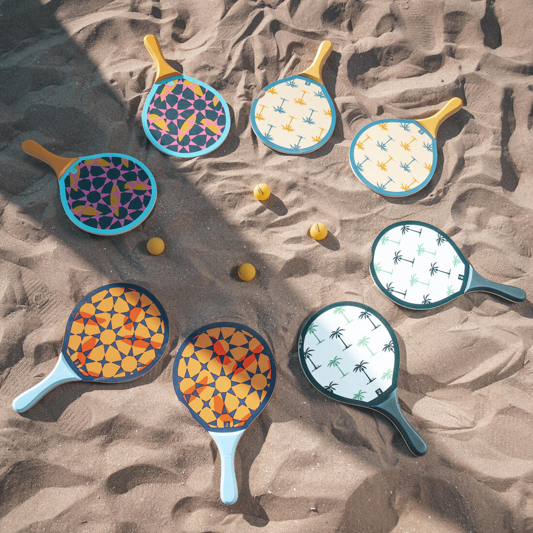 Beach Tennis Racket Set Woody Racket - Image 54