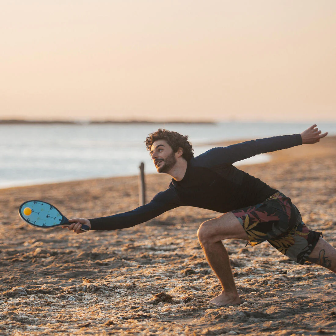 Beach Tennis Racket Set Woody Racket - Image 59