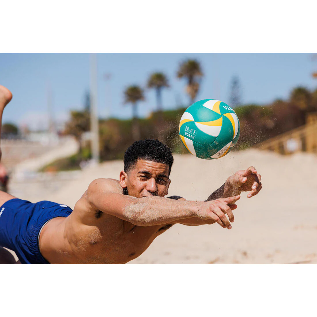 Beach Volleyball BV900 - Green/Yellow - Image 9