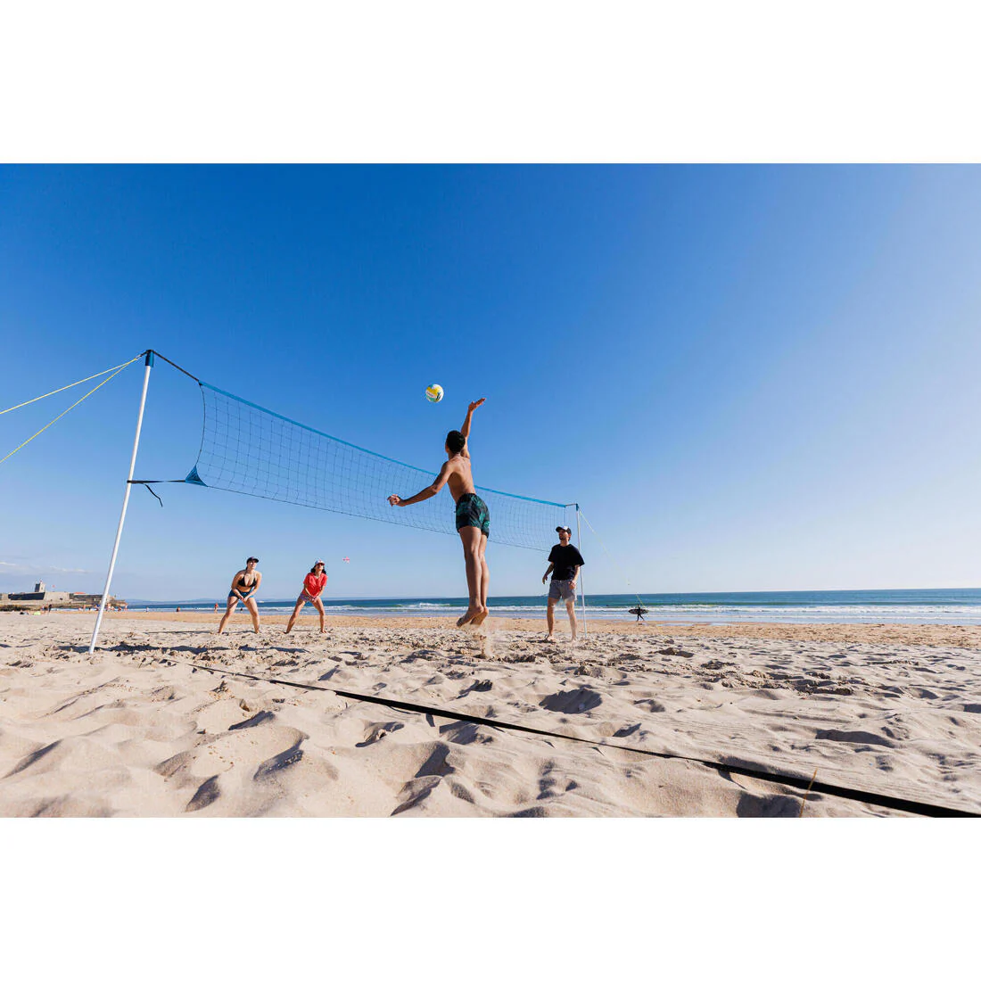 Beach Volleyball Size 5 BV100 Classic - Yellow & - Image 24
