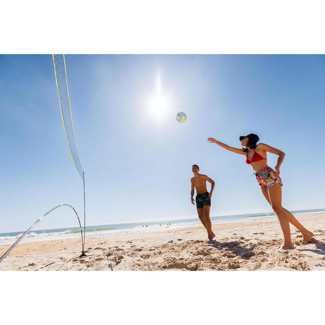 Beach Volleyball Size 5 BV100 Classic - Yellow & - Image 25