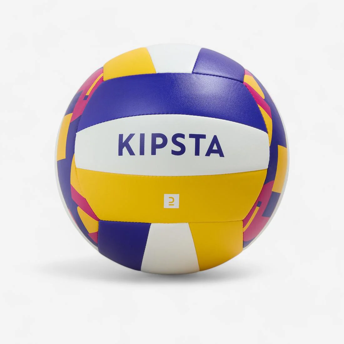 Beach Volleyball Size 5 BV100 Classic - Yellow & - Image 3