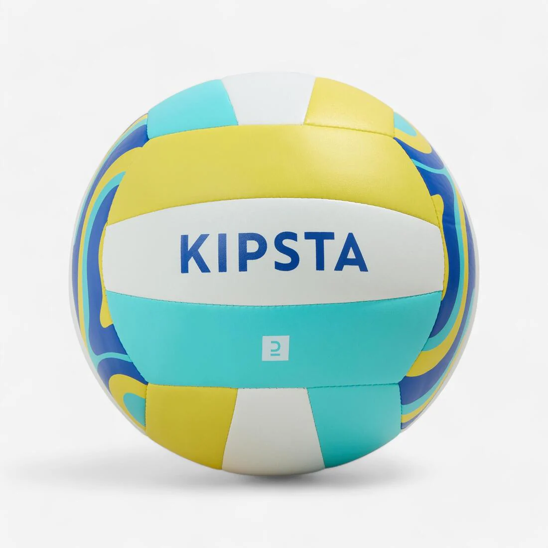 Beach Volleyball Size 5 BV100 Classic - Yellow & - Image 4