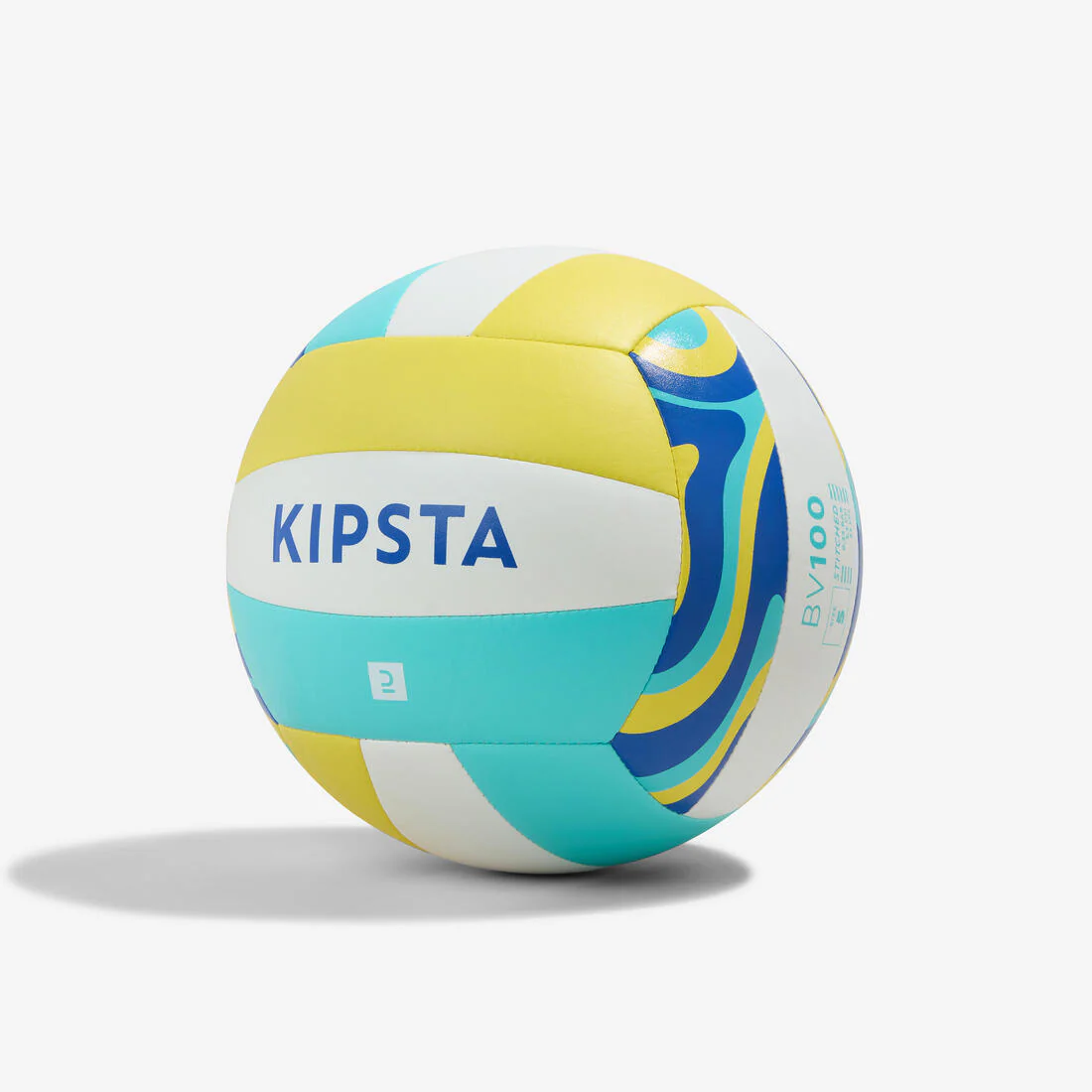 Beach Volleyball Size 5 BV100 Classic - Yellow & - Image 9