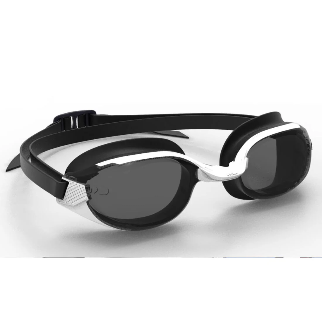BFIT corrective swimming goggles - Smoked lenses - Single size - Black