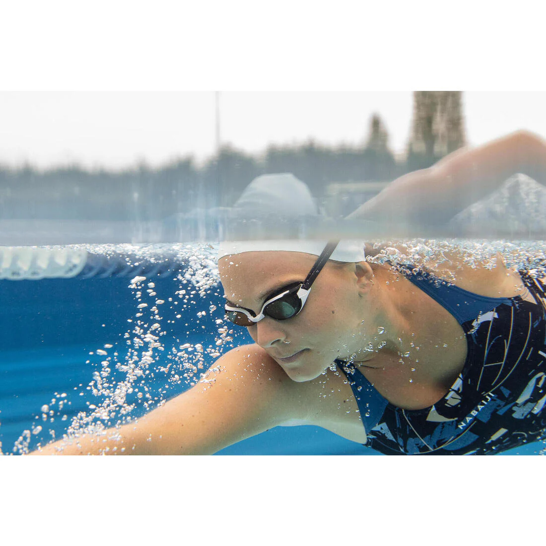 BFIT corrective swimming goggles - Smoked lenses - Single size - Black - Image 11