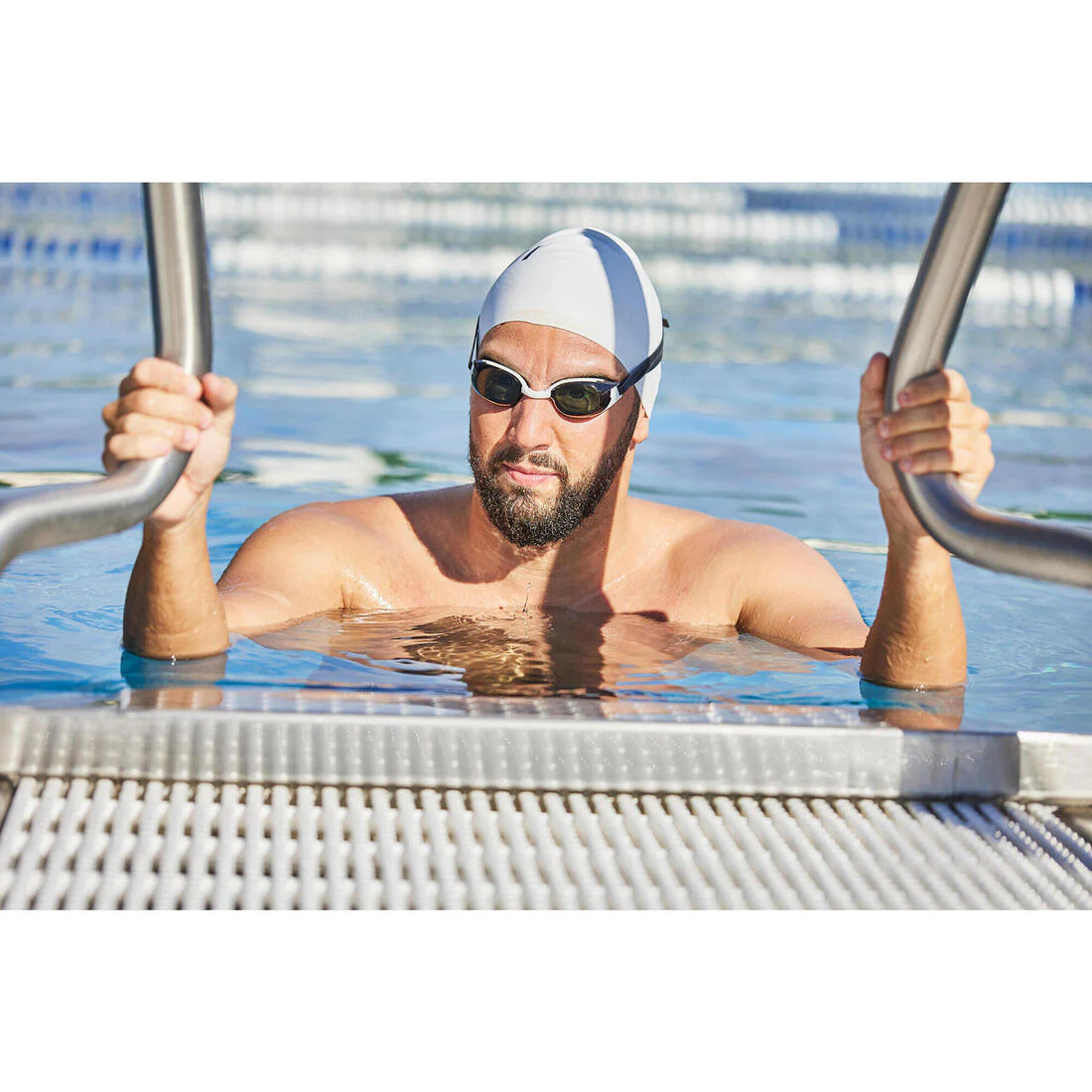 BFIT corrective swimming goggles - Smoked lenses - Single size - Black - Image 12