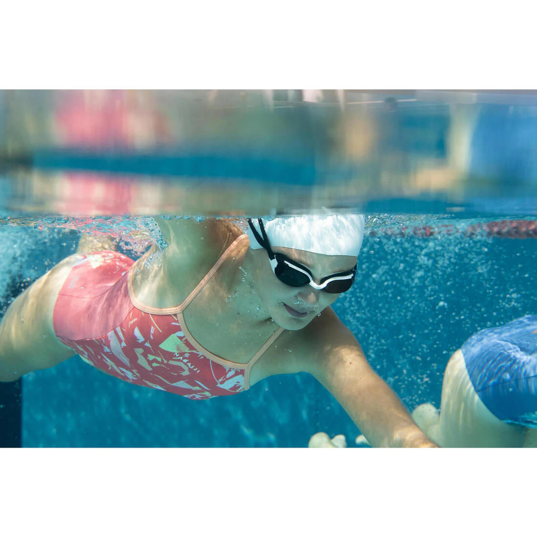 BFIT corrective swimming goggles - Smoked lenses - Single size - Black - Image 6