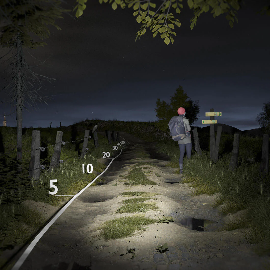 Bike Light FL940 for riding on unlit trails - Image 9