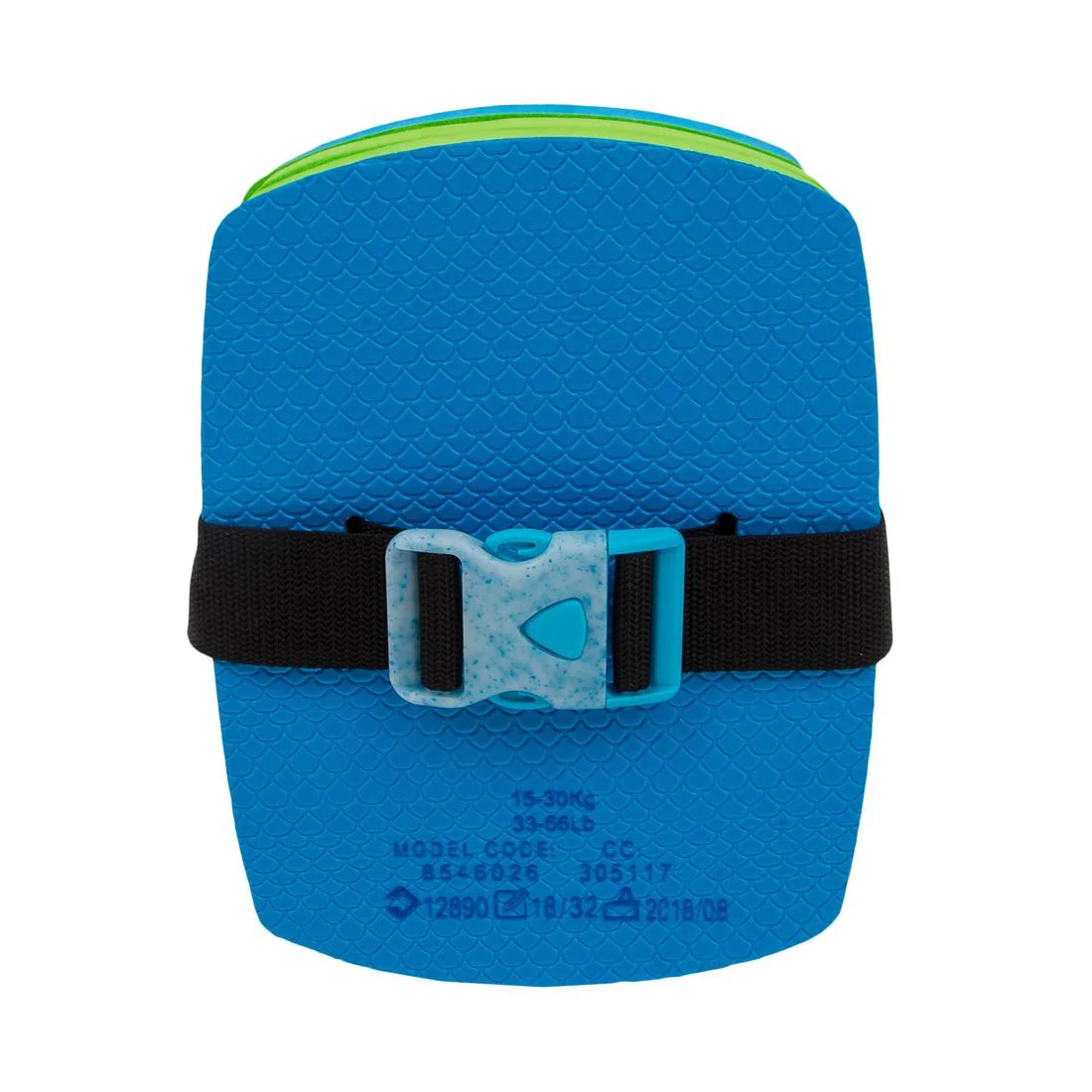 Blue green swimming belt 15-30 kg with removable float - Image 4