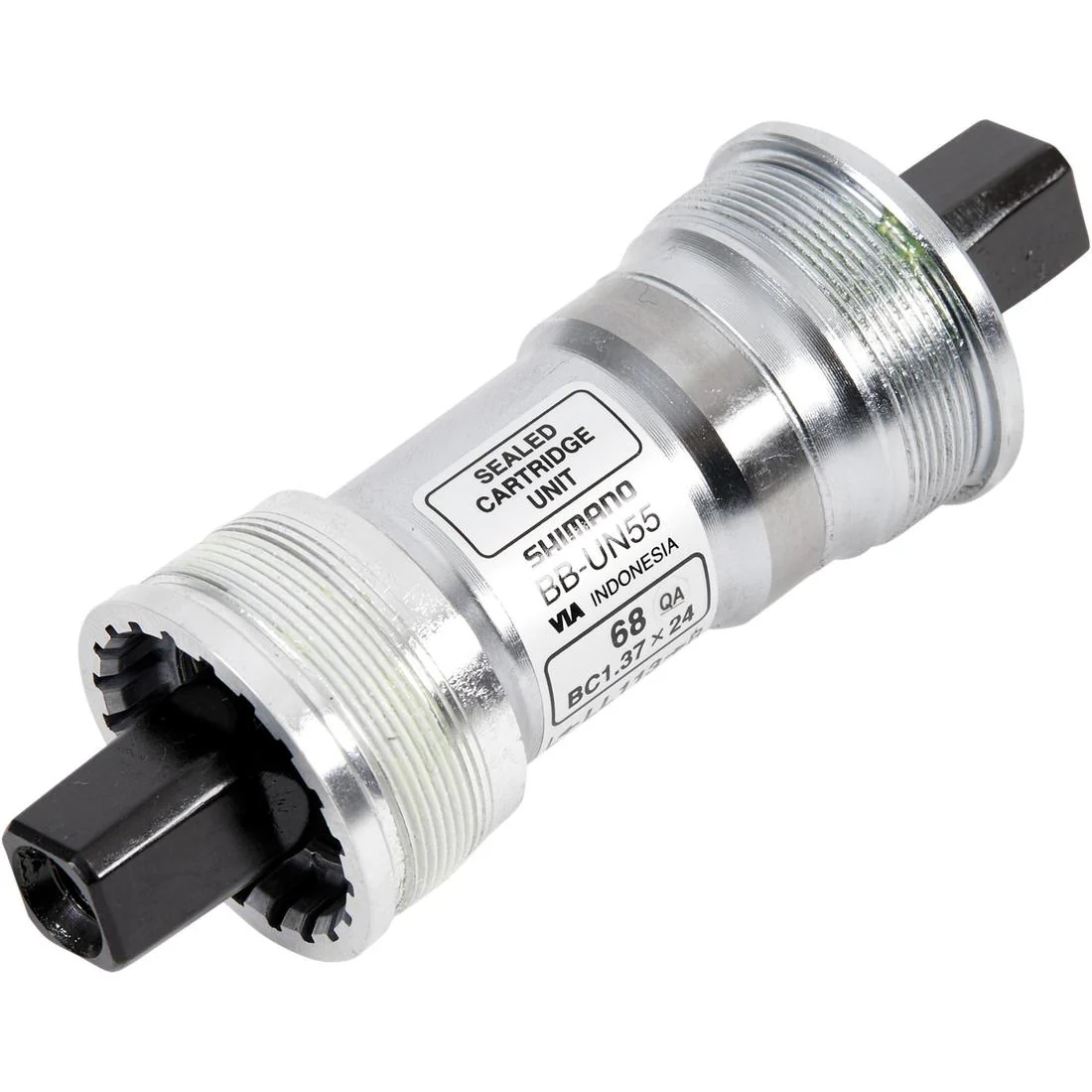 Bottom Bracket Square Taper 113 mm Shimano BBUN55 - Image 6
