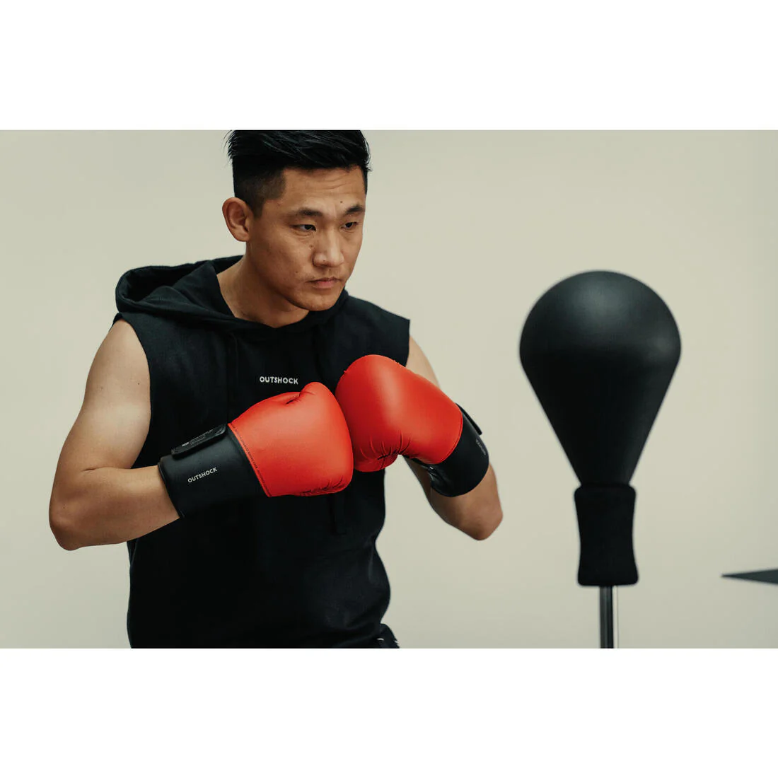 Boxing Hooded Tank Top - Black - Image 12