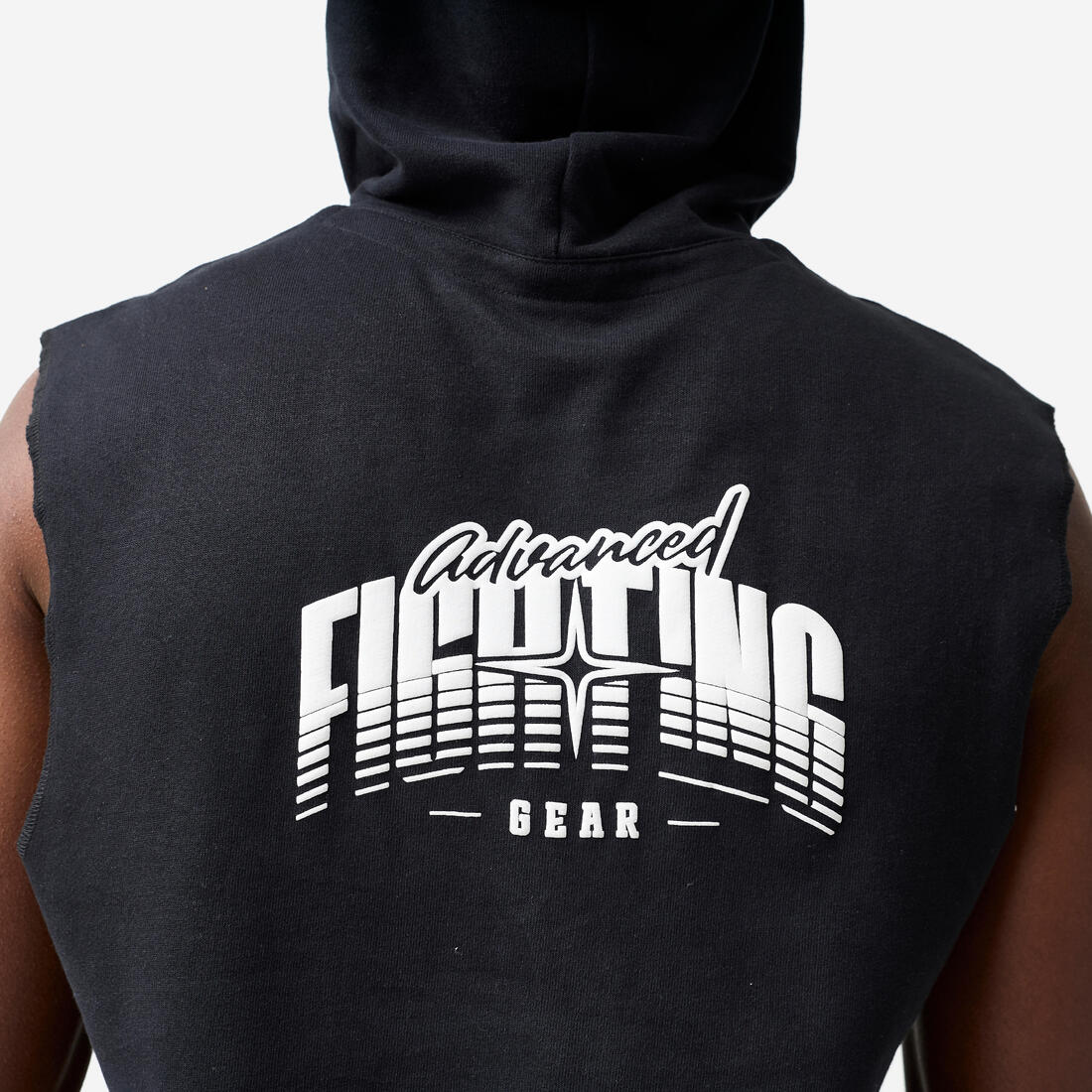 Boxing Hooded Tank Top - Black - Image 3