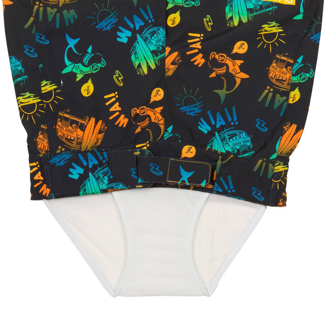 boy's swimming shorts - black - Image 2