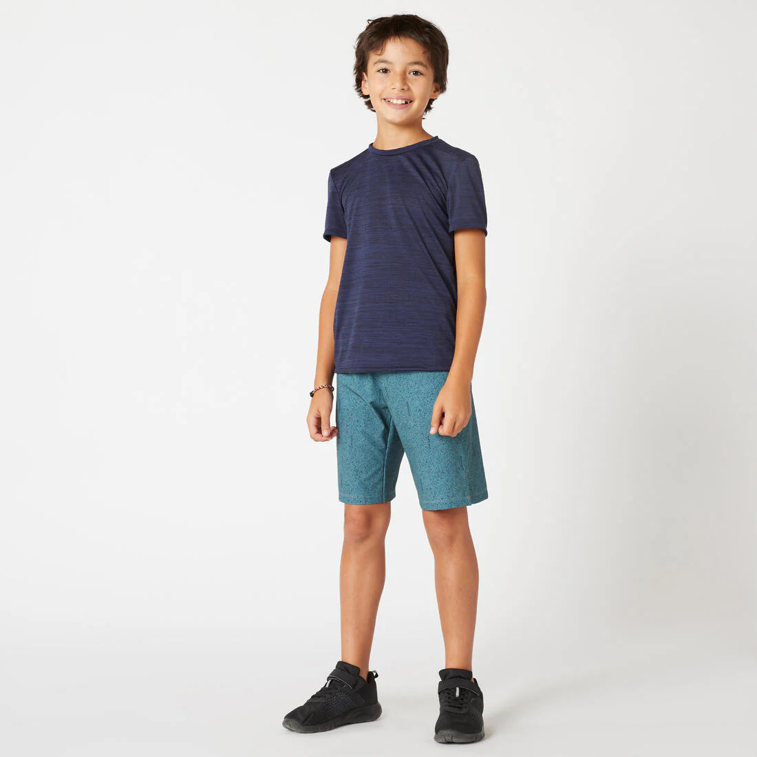 Boys' Breathable Synthetic Shorts W500 - Image 17