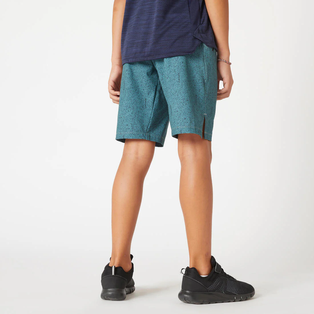 Boys' Breathable Synthetic Shorts W500 - Image 7