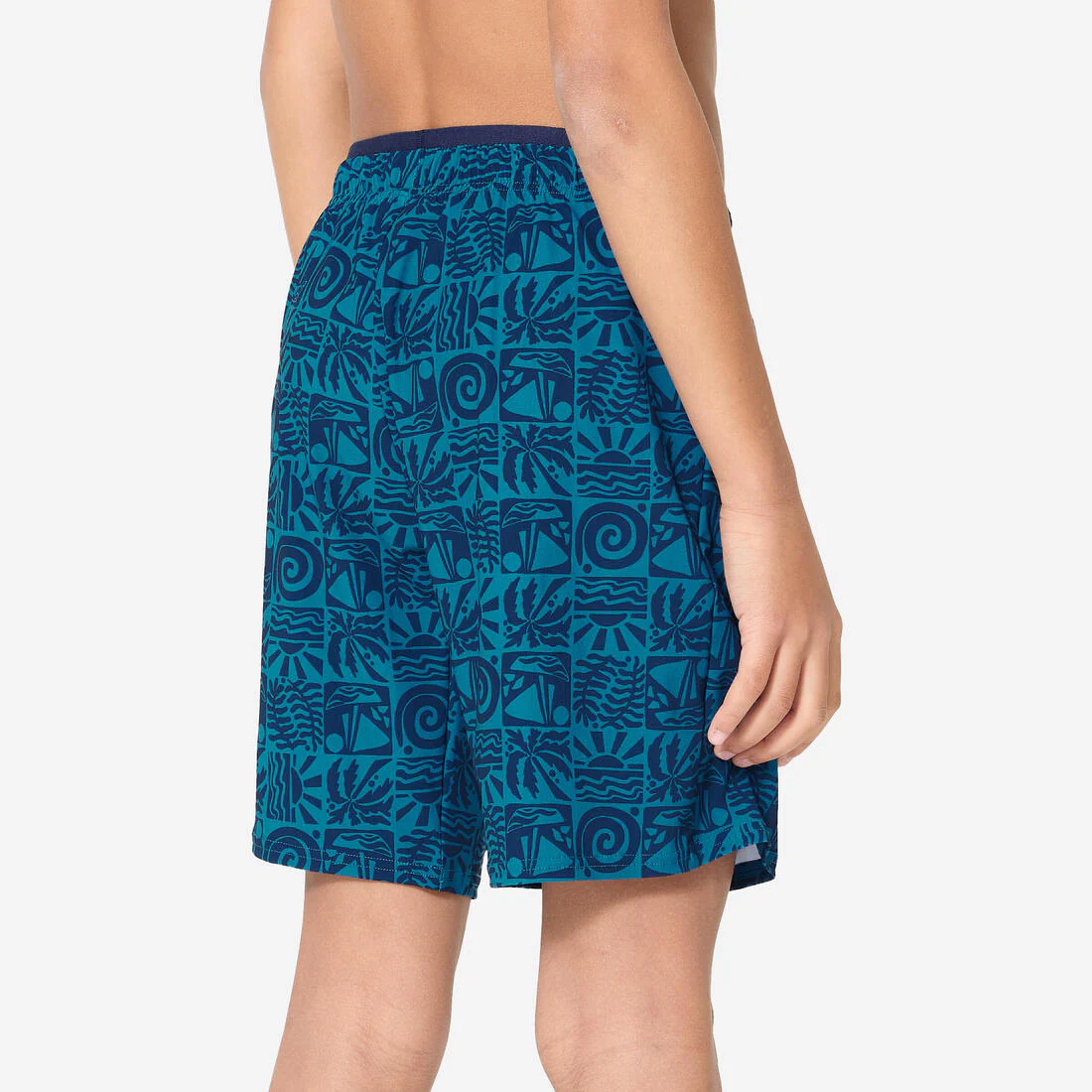 Boysâ swimming long swim shorts - 100 Hotu - Image 7