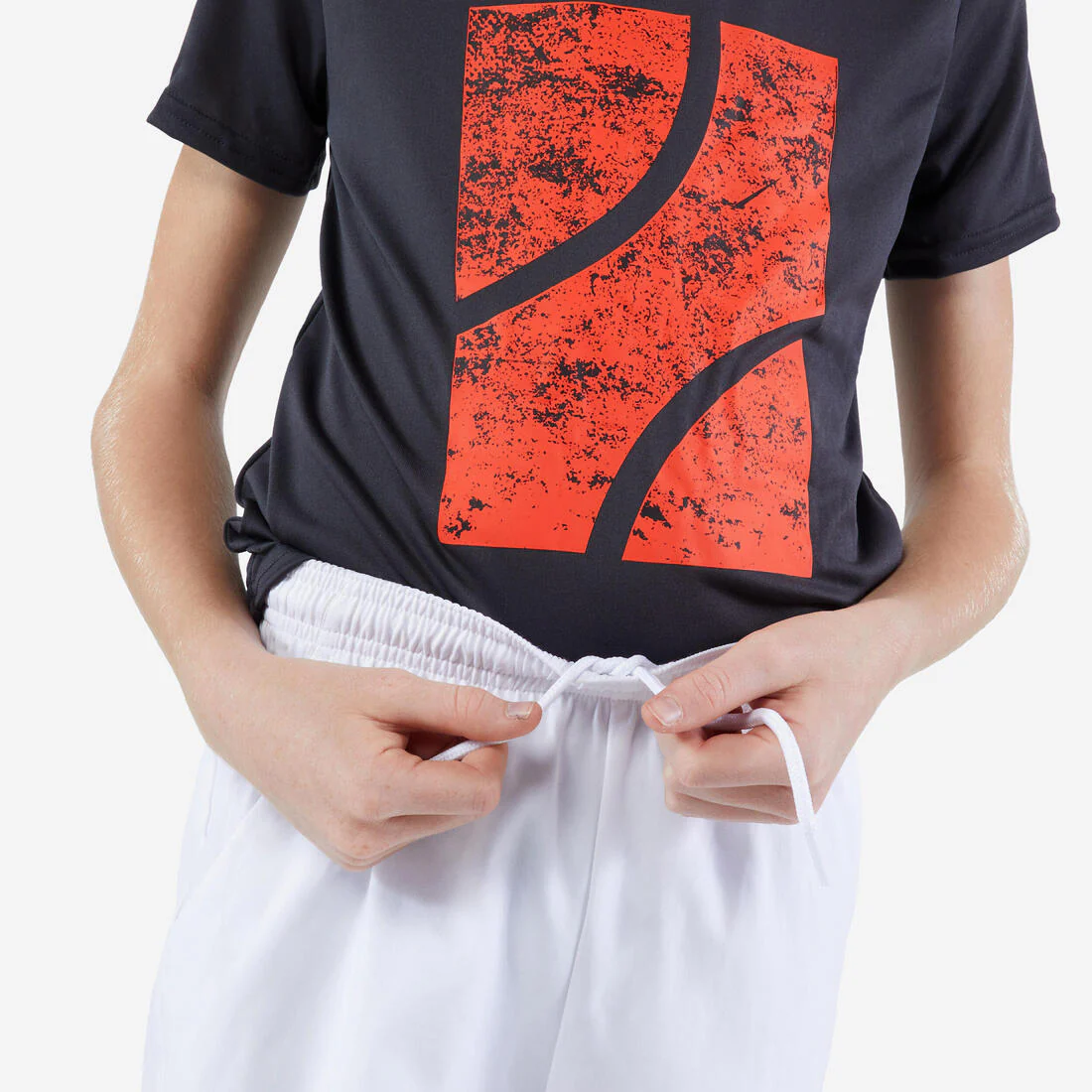 Boys' Tennis Shorts TSH100 - White - Image 3