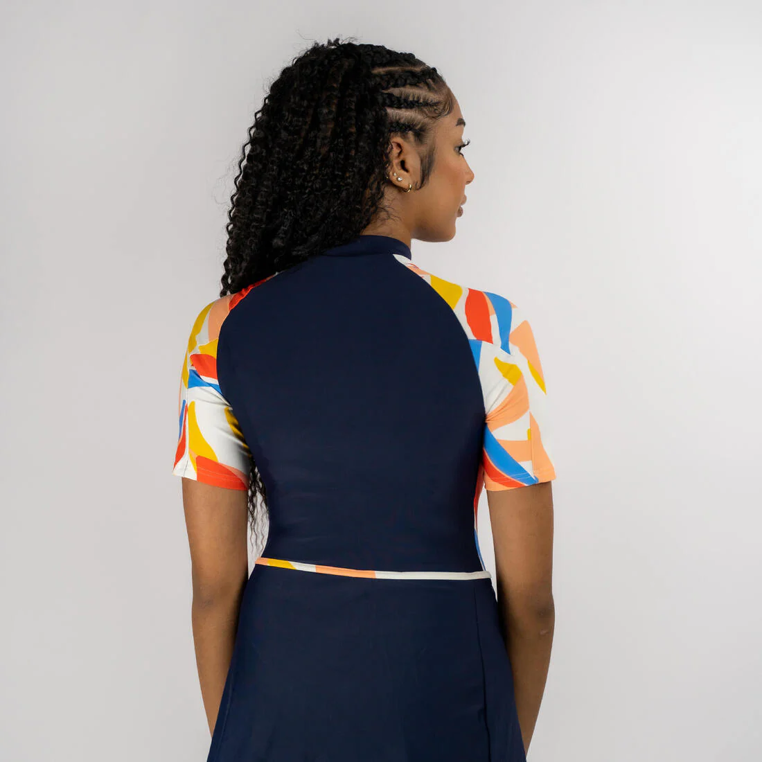 BURKINI RIME 100 SHORT SLEEVED NAVY LEA MELON - Image 2