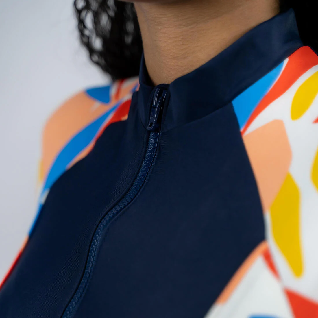 BURKINI RIME 100 SHORT SLEEVED NAVY LEA MELON - Image 4