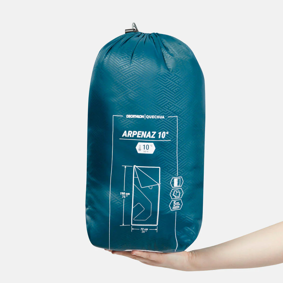 CAMPING SLEEPING BAG - ARPENAZ 10° - Image 10