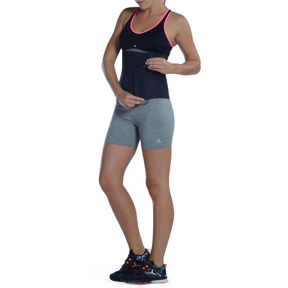 Cardio Fitness Sauna Belt - Black - Image 9