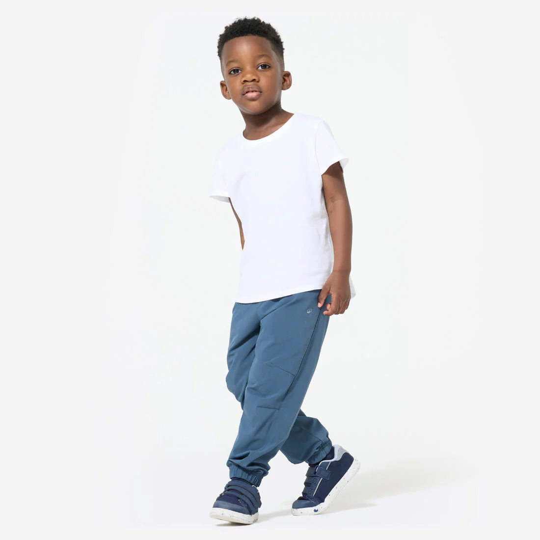 Child's unisex breathable lightweight multisports joggers, Blue - Image 6