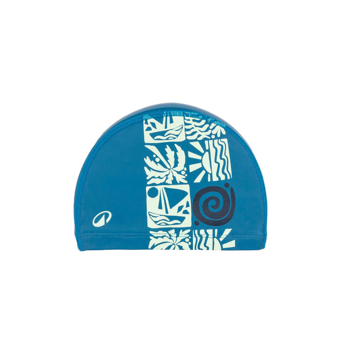 Coated mesh swimming cap - Printed fabric - Size S - Shark - Image 4