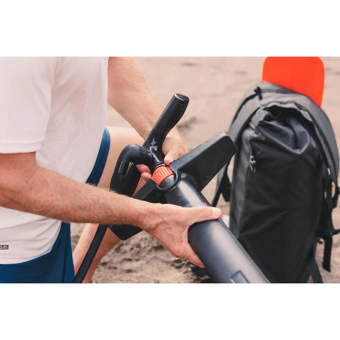 Compact stand up paddle and kayak dual-action, high-pressure pump 0-20 PSI - Image 17