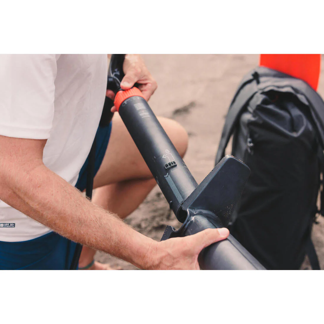 Compact stand up paddle and kayak dual-action, high-pressure pump 0-20 PSI - Image 18