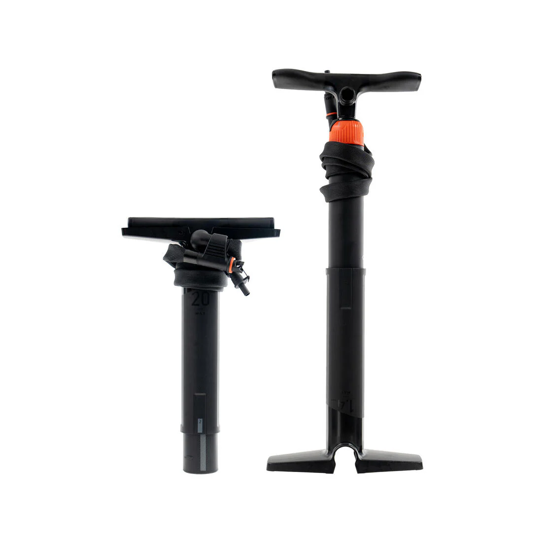 Compact stand up paddle and kayak dual-action, high-pressure pump 0-20 PSI - Image 4