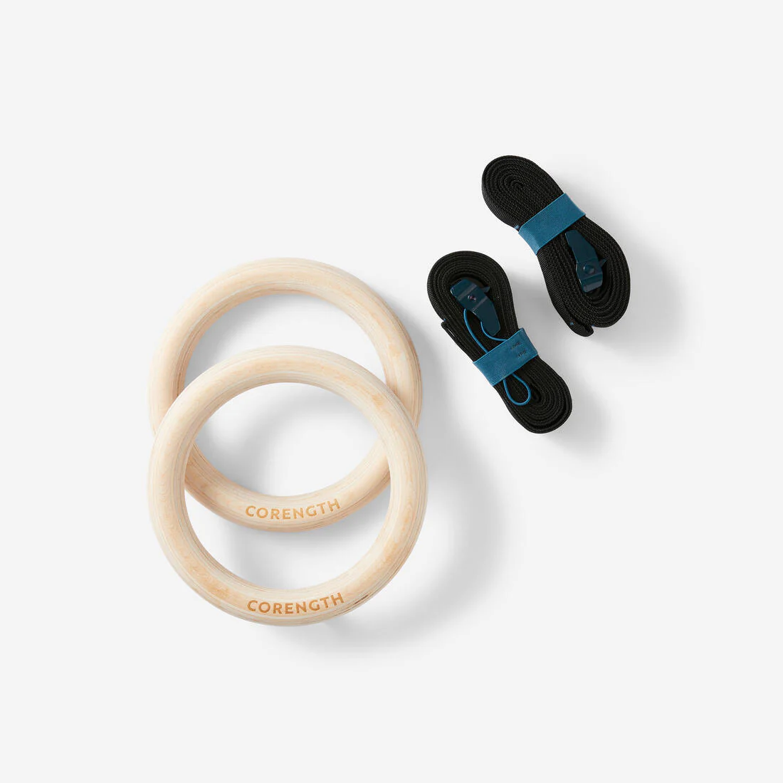 Cross Training Fitness Rings - Wood - Image 2