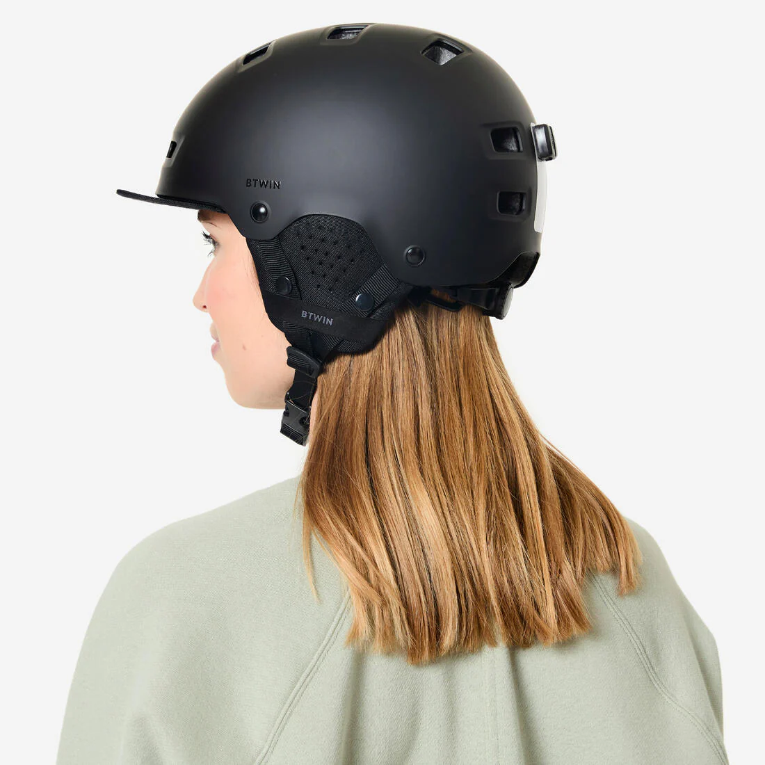 Cycling Bowl Helmet 500 - Image 4