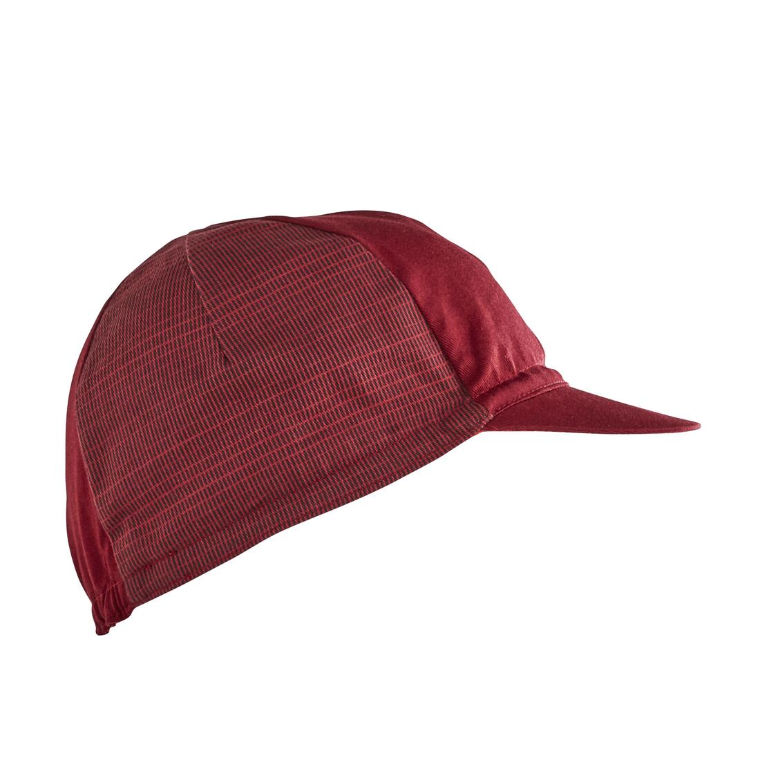 Cycling Cap RoadR 500 - Burgundy - Image 2