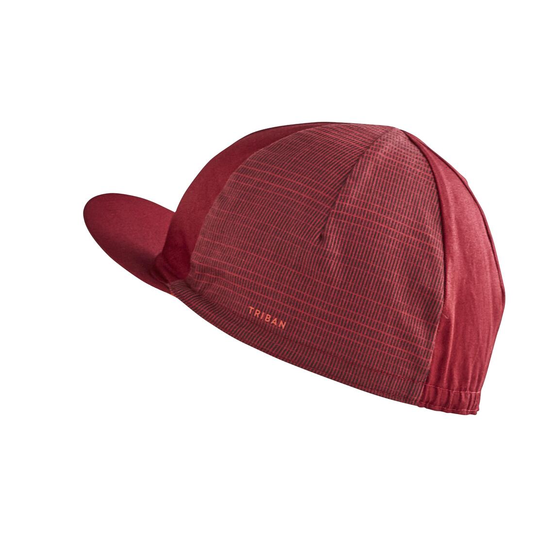 Cycling Cap RoadR 500 - Burgundy - Image 3