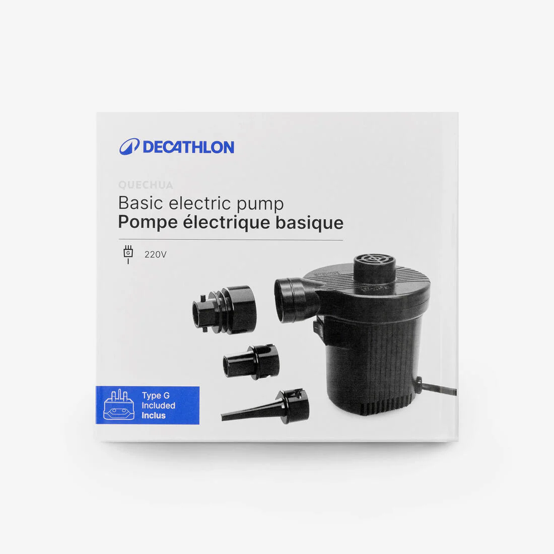 Electric Camping Pump - Mains Power - Image 2
