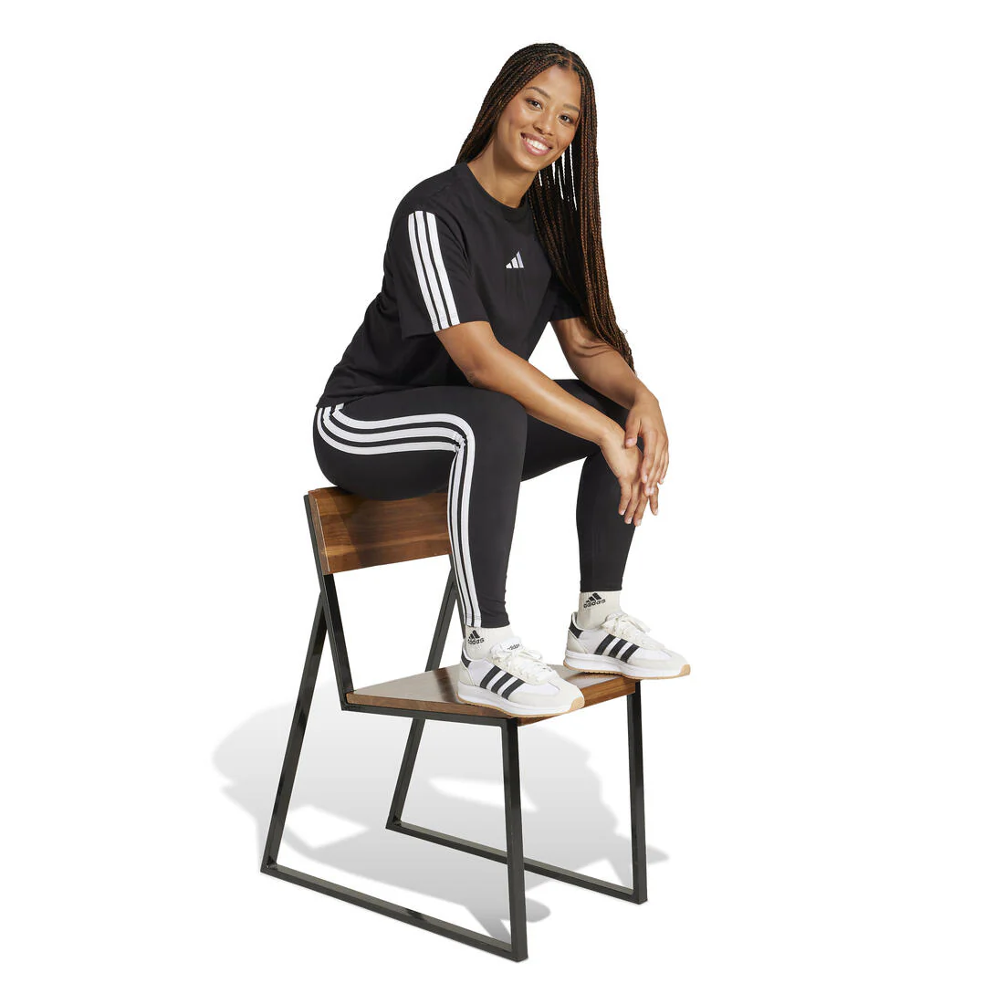 Essentials 3-Stripes Boyfriend T-Shirt - Image 6