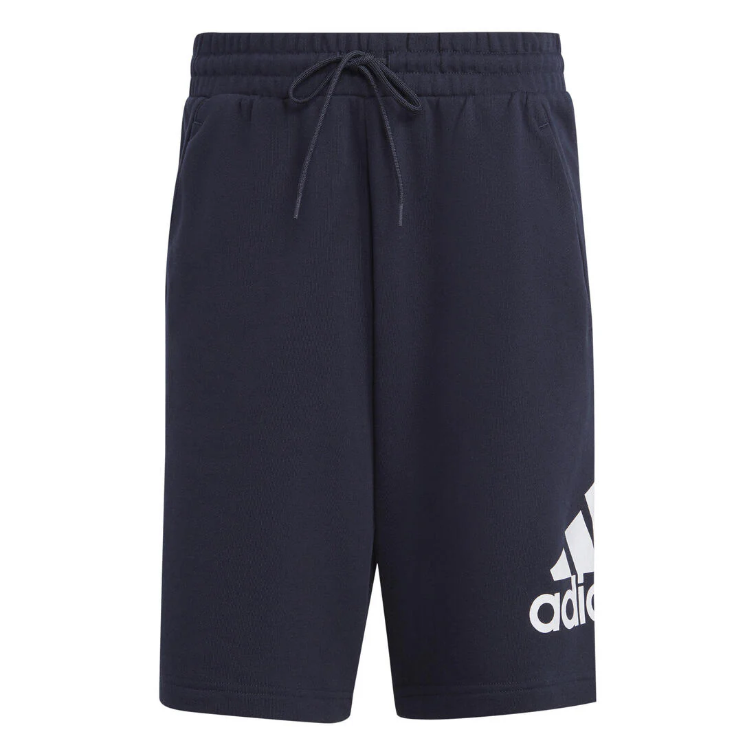 Essentials Big Logo French Terry Shorts, Navy